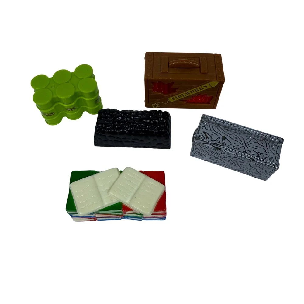 Thomas & Friends Take N Play 17 pc Diecast Vehicle Lot w/ Cargo and Accessories